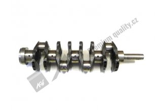 780030015: Crankshaft 4V forget integrated counterweight balanced AGS *