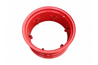 39266904: Wheel rim W12x24 red JRL+FRT