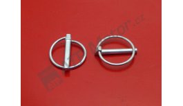 Pin with ring d=7,00 mm