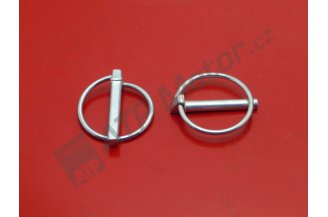 451164107: Pin with ring d=7,00 mm