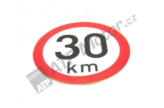 30: Entwurfsgeschwindigkeit 30 km