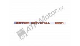 Aufschrift ZET 8011 CRYSTAL L