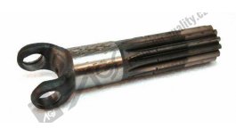 Gear shaft with brake CA AGS