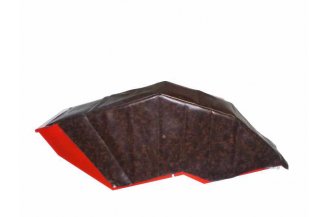 62117905: Mudguard upholstery LH brown