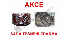 Cylinder head with valves Z-25 1601.02-KOM AGS *