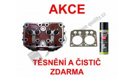 Cylinder head with valves Z-25 1601.02-KOM AGS *