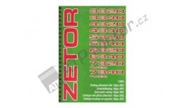 Katalog náhradních dílů Z 3320-7340 MAJOR