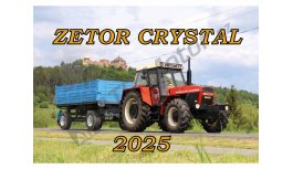 Calendar wall ZETOR CRYSTAL 2025