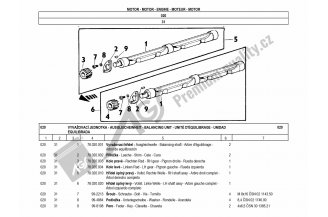 78020020AGS: Shaft assy LH AGS *