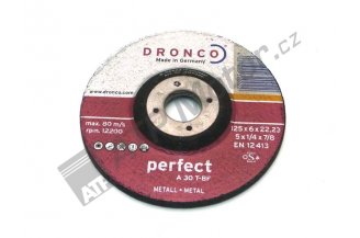BK125x6: Abrasive disc 125/6