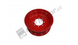 Wheel disc W10x24 RED 3020 JRL+FRT