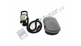 Portable LED work light with magnet, cable 8m, plug for cigarette lighter socket