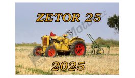 Calendar wall ZETOR 25 2025