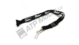 Klíčenka na krk ZET černá